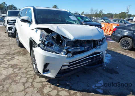 2019 Toyota Highlander Limited Platinum z USA, uszkodzony, nr VIN 5TDDZRFH8KS736726